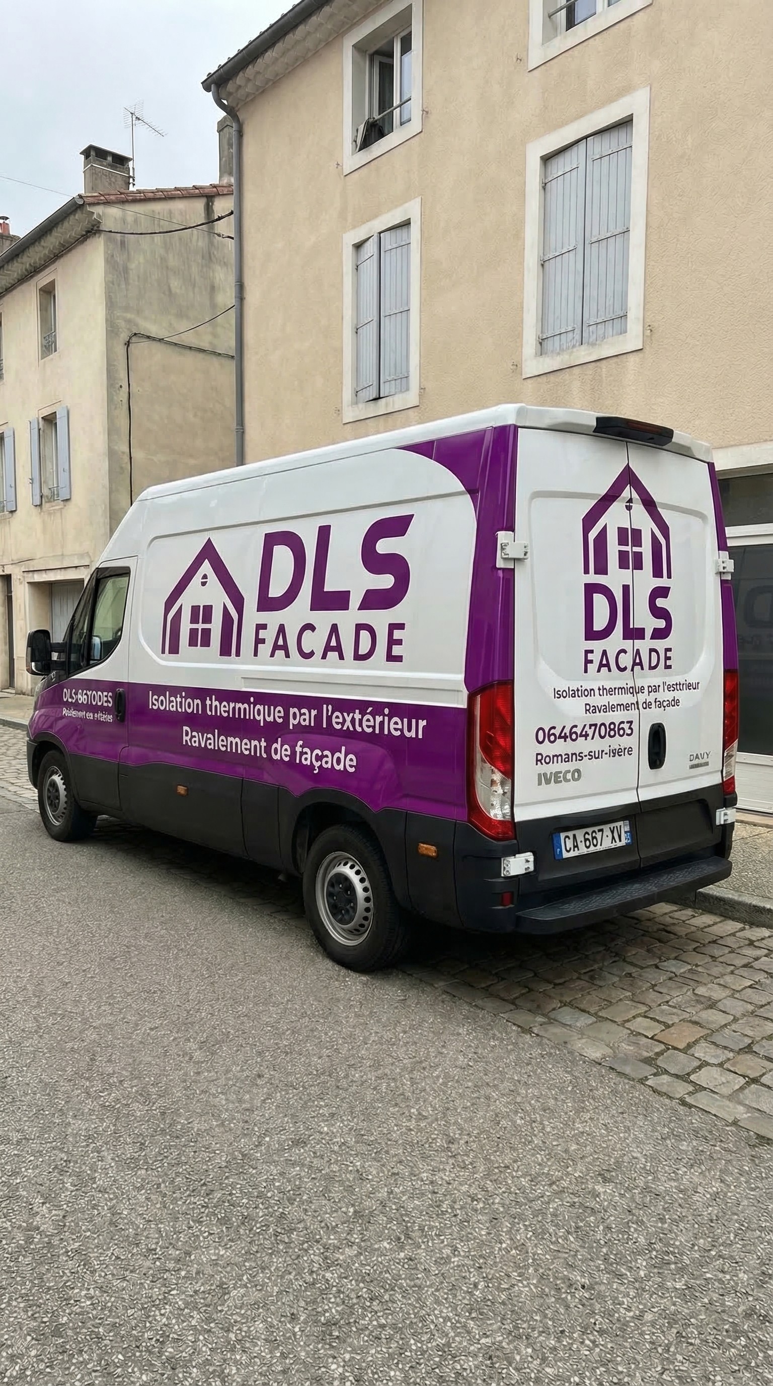 DLS Façade en intervention