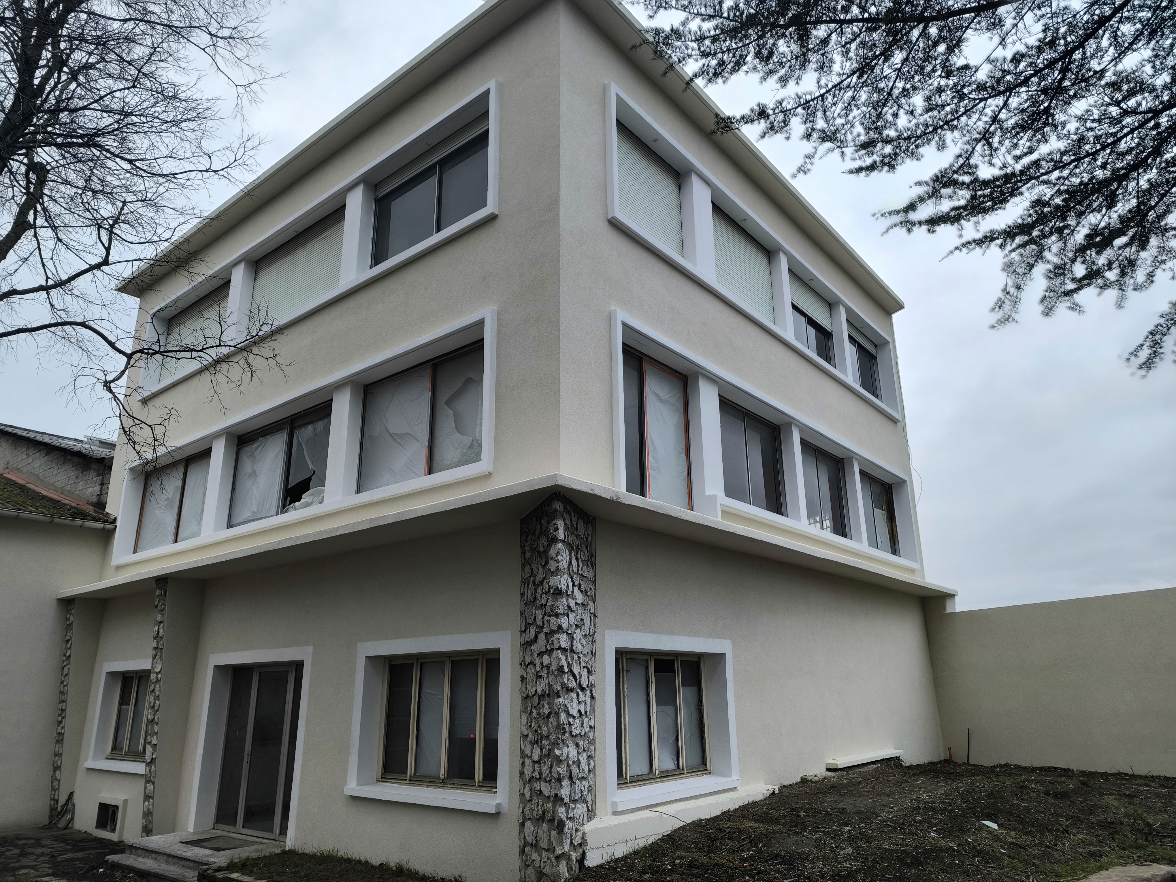 Chantier DLS Façade